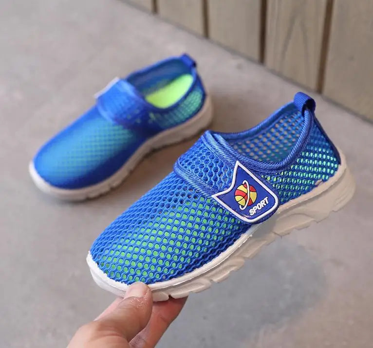 Kids Sport Shoes Lightweight Children Shoes for Girls Boys Breathable Mesh Infant Baby Sneakers  Size21-38