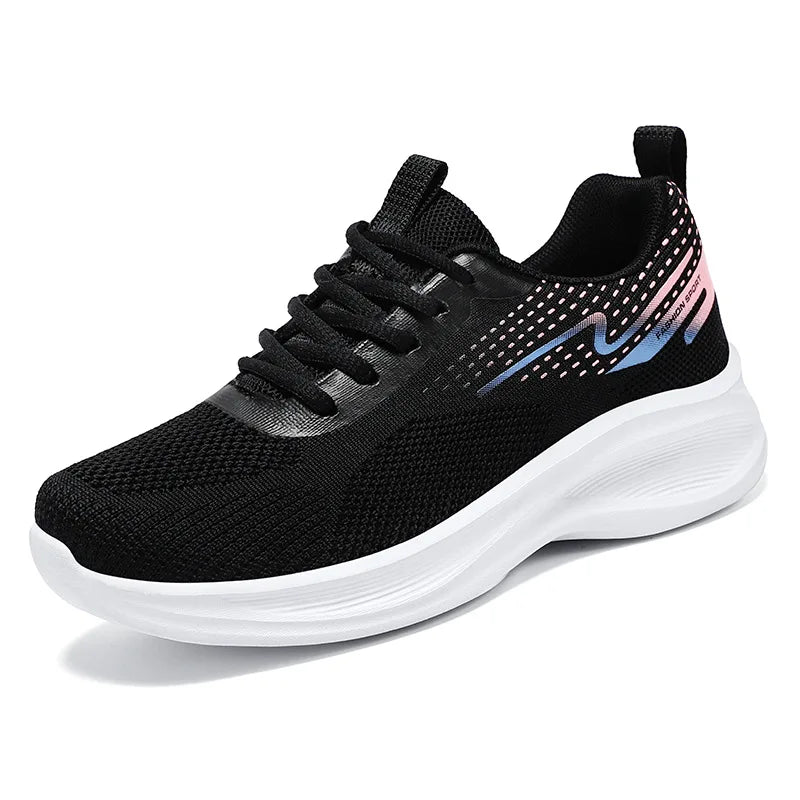 New Hot Sales Light Weight Breathable Sport Fashion Casual Sneakers Mesh Upper Insole for Comfortable Autumn Summer