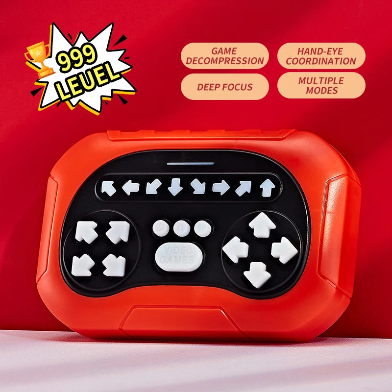 ZLang Dancing Handheld Memory Game Finger Sensory Training Education Toys Kids Toys Quick Push Games Queeze Controller Toy