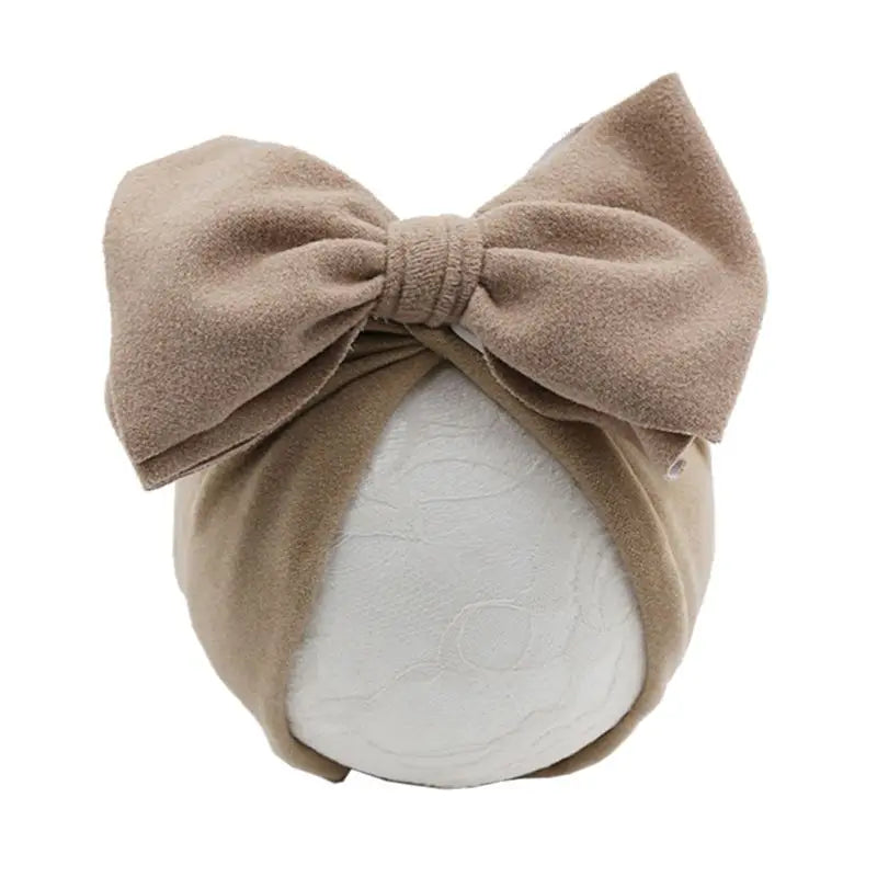Baby Hat Girls Bows Turban Hats Infant Photography Props Cotton Kids Beanie Baby Cap Accessories Children Hats Newborns Bonnet