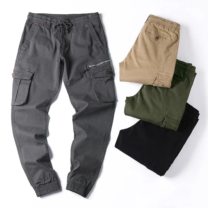 Wholesale Tactical Cargo Pants High Quality Cotton Casual Mid Breathable Quick Dry Full Length Outdoor Sport Trousers for Men