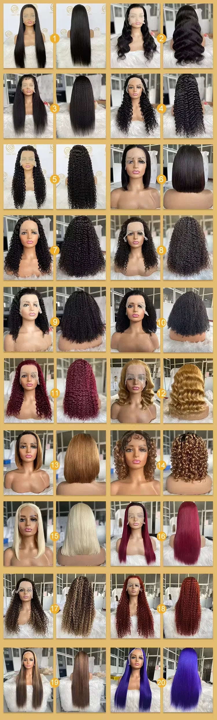 Wholesale Brazilian 13x6 Hd Lace Wig Human Hair Transparent Lace Front Wig, Deep Wave 13*4 Hd Swiss Lace Frontal Wigs