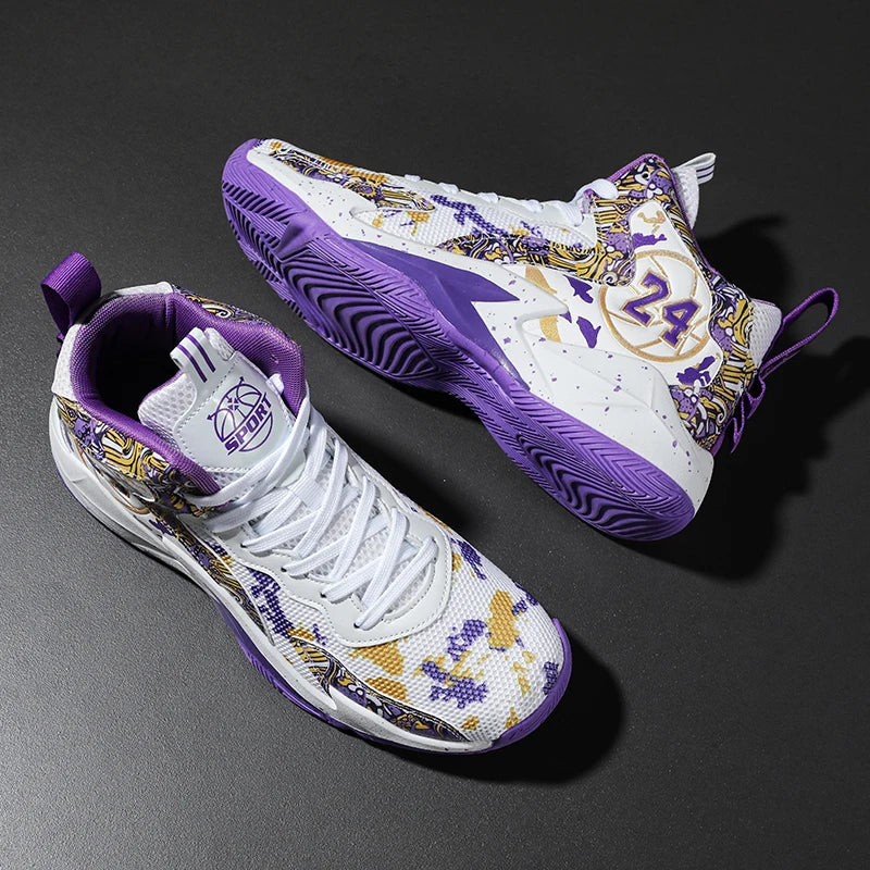 Zapatos De Baloncesto De Calidad Fashionable Style Quality Sports Shoes Trainers High Top Popular Basketball Shoes