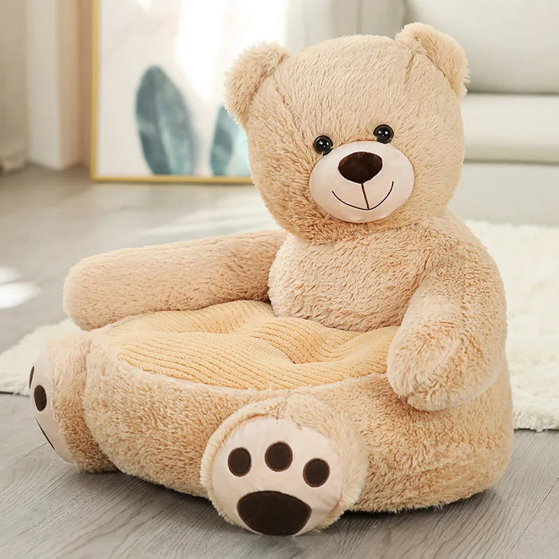 Hot Sale Baby Plush Bear Animal Sofa Bed Toy Skin Plush Unicorn Sofa Cushion
