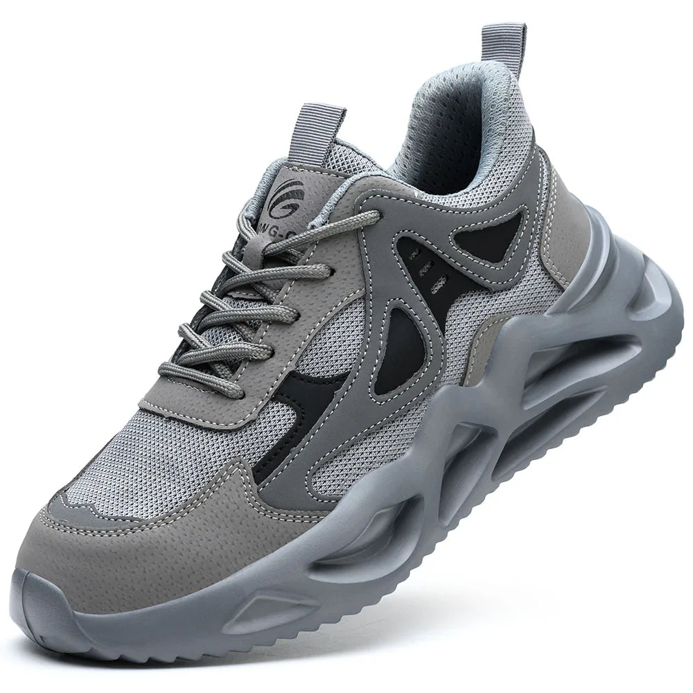 DianSen 2401 Best Selling Sport Quality Work Fashion Lightweight Sneakers Safety Shoes Steel Toe Men Safety Shoes
