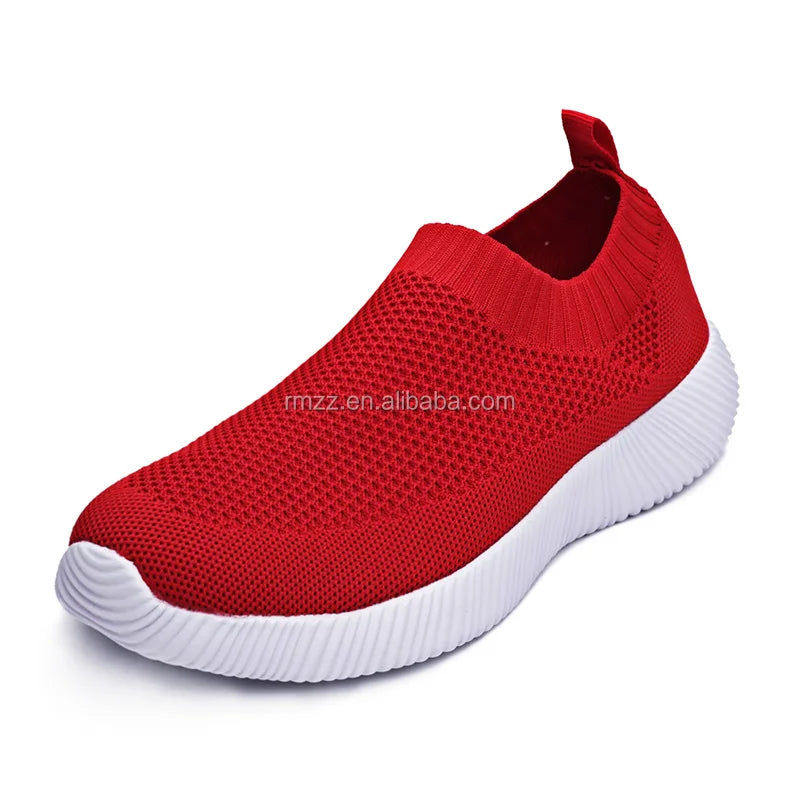 Shoes Made of Fly Woven Socks