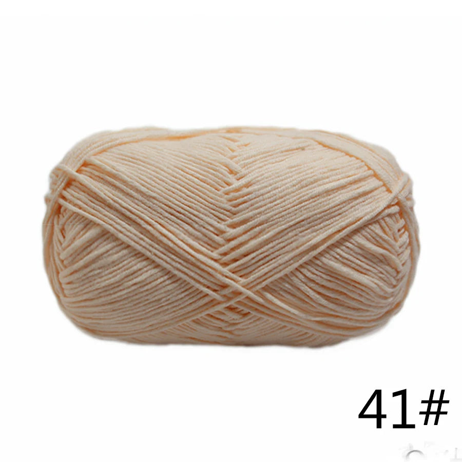 Factory Directly Supply 5ply Crochet Yarn Milk Cotton Acrylic Yarn for Baby Knitting Sweater Yarn