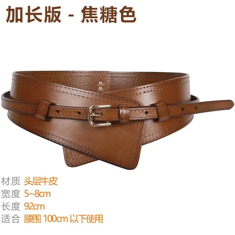 Women's Belt Girdle High-quality Female Decoration All-match Belt Detachable Dual-use Belt Waist Belts for Women Designer Belt