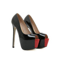 2026 Women's Super High 16CM Heels Platform Shoes New Lightweight Breathable Heel Pumps Thin Heel Parties Leather Upper