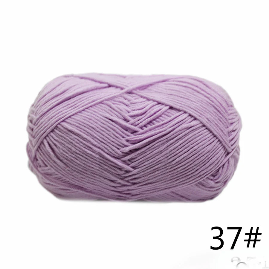 Factory Directly Supply 5ply Crochet Yarn Milk Cotton Acrylic Yarn for Baby Knitting Sweater Yarn