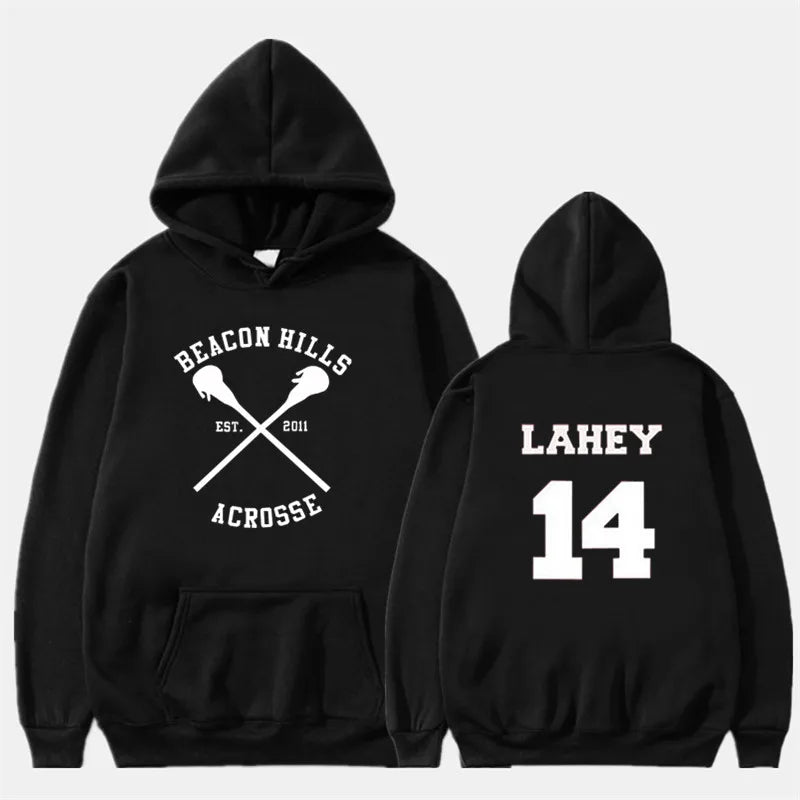 Teen Wolf Stiles Stilinski 24 Hoodies Sweatshirts Dunbar McCall Moletom Hoodie Sweatshirt Plus Size Harajuku Mens Jacket Clothes