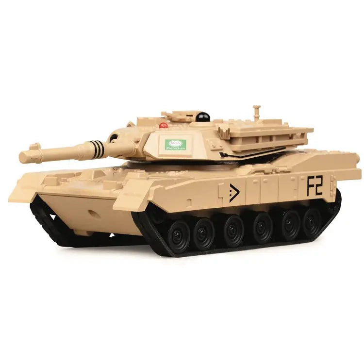 2024 New Arrival 2.4g Mini Military Wireless Remote Control Toy Vehicle Rc Battle Tank for Children & Kids