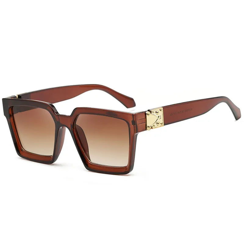 Sunglasses Square Women Sun Glasses Female Eyewear Eyeglasses Plastic Frame Clear Lens Shade Fashion Driving Sunglasses for men