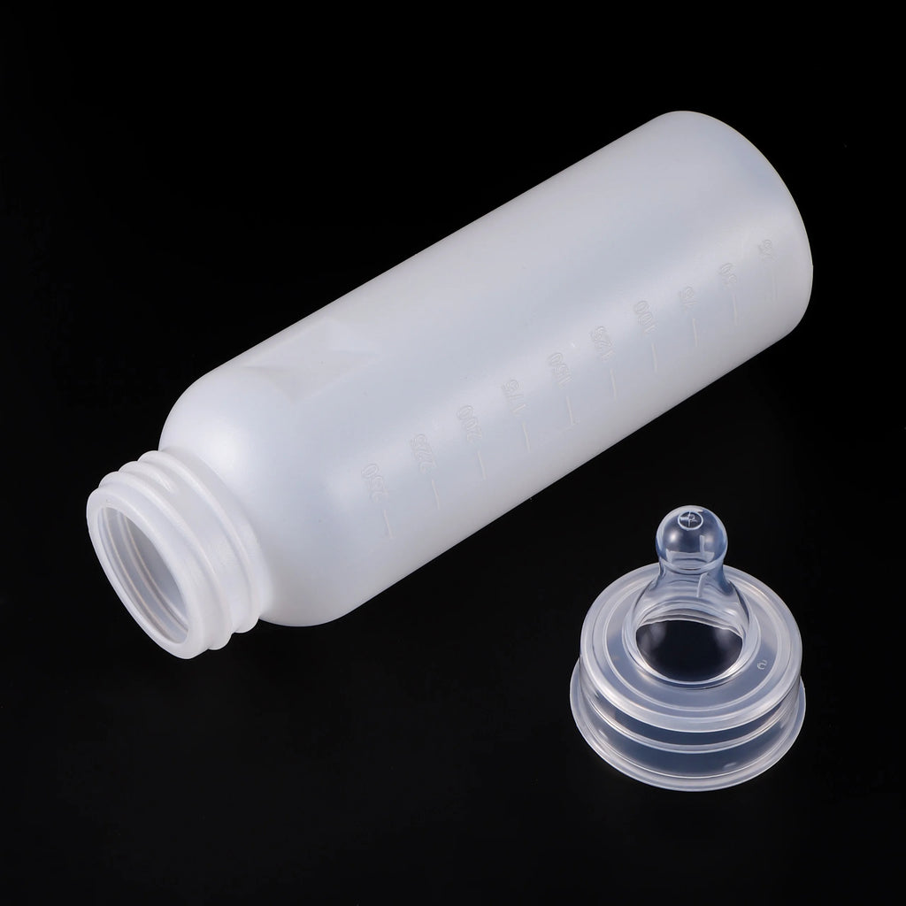 250ml Pet Feeding Bottle Veterinary Piglet Lamb Feeding Bottle Puppy Feeding Bottle Silicone Pacifier Food Grade Material 1 Pc