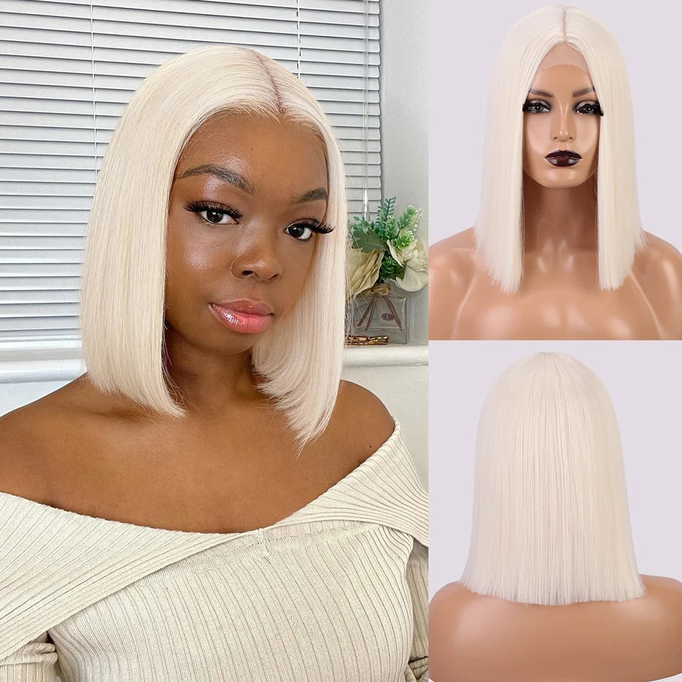 Hottest Sale 118# Futura BOB Short Straight machine made wigs Wholesale Synthetic Wigs for Women