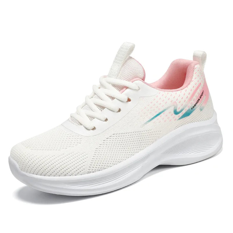 New Hot Sales Light Weight Breathable Sport Fashion Casual Sneakers Mesh Upper Insole for Comfortable Autumn Summer