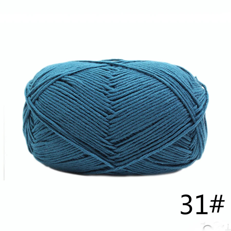 Factory Directly Supply 5ply Crochet Yarn Milk Cotton Acrylic Yarn for Baby Knitting Sweater Yarn