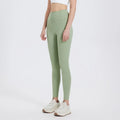 Sports Leggings High Waist Soft Naked Feeling Yoga Pants Women Sportwear Elastic Quick Dry Breathable