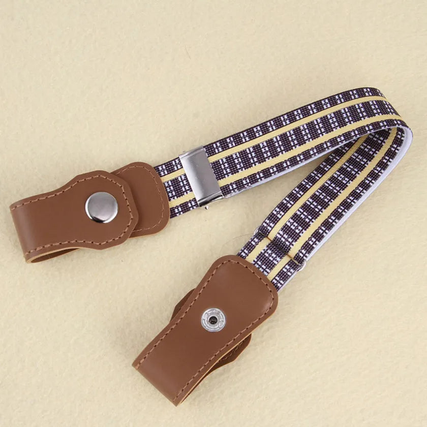 New Kids Buckle-Free Elastic Belt Waist No Buckle Stretch Belts Toddlers Adjustable Boys and Girl`s Belts for Jeans