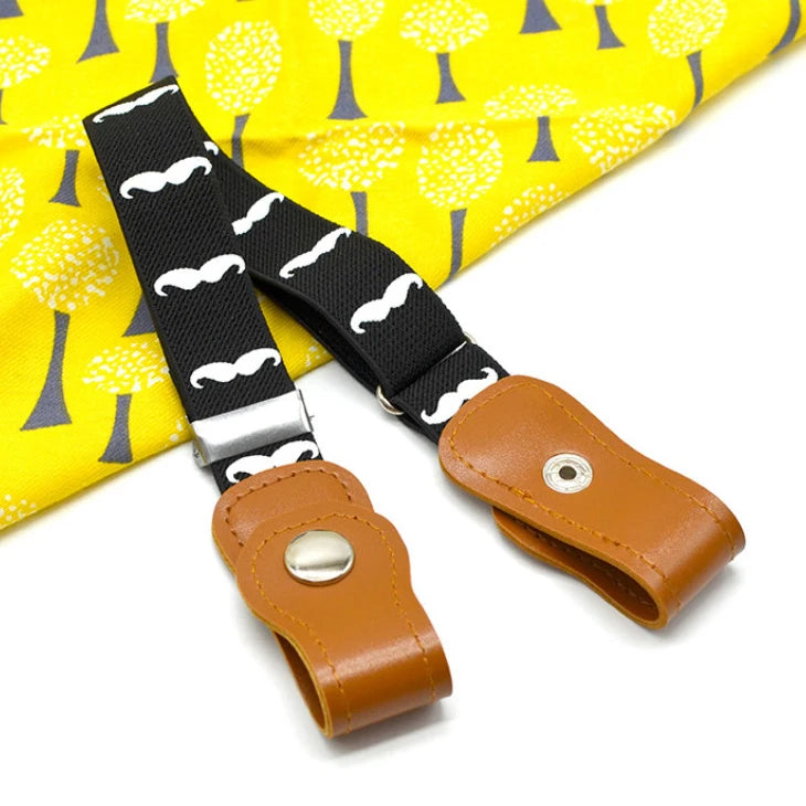New Kids Buckle-Free Elastic Belt Waist No Buckle Stretch Belts Toddlers Adjustable Boys and Girl`s Belts for Jeans