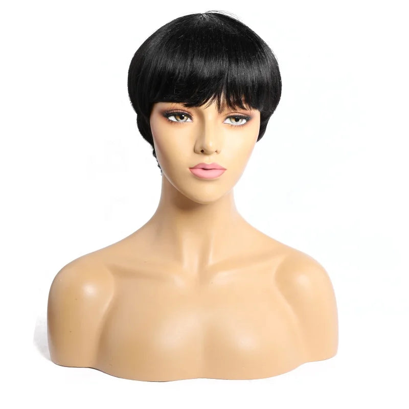 Wholesale Bangbob Human Hair Wig,Cuticle Aligned Vietnamese Human Short Bob Wig, Virgin Hair Vendor Straight Curly Wave Bob Wig