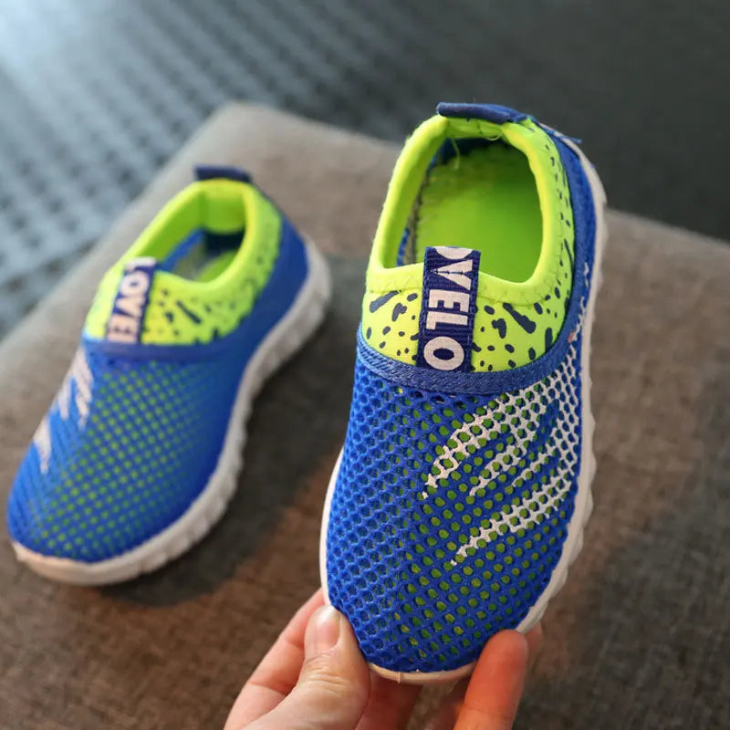 Kids Sport Shoes Lightweight Children Shoes for Girls Boys Breathable Mesh Infant Baby Sneakers  Size21-38