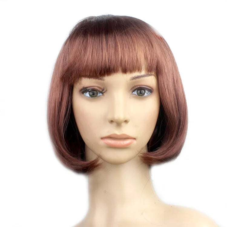 Luxury Design High Temperature Synthetic Wigs Straight Synthetic Hair Wigs for Women