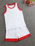 Blank Basketball Jersey Kids Adult Sports shirt Girls Breathable Quick-drying Sleeveless basketball clothing training suits