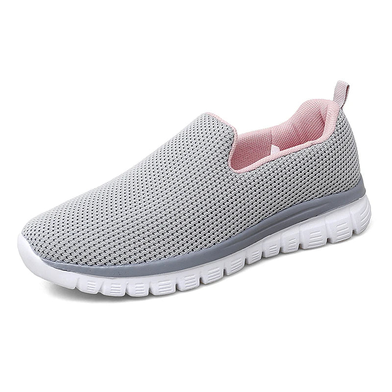 2021 New Spring Summer Women Sneakers Flats Slip On Shoes For Women Sport Comfortable Walking Lightweight Big Size Dropshipping