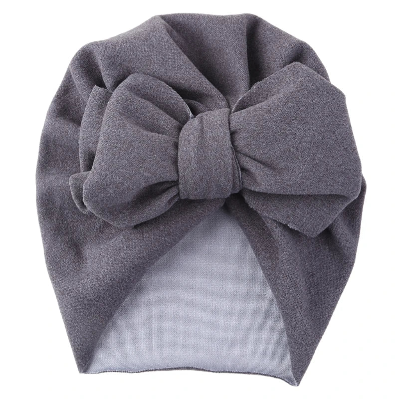 Baby Hat Girls Bows Turban Hats Infant Photography Props Cotton Kids Beanie Baby Cap Accessories Children Hats Newborns Bonnet