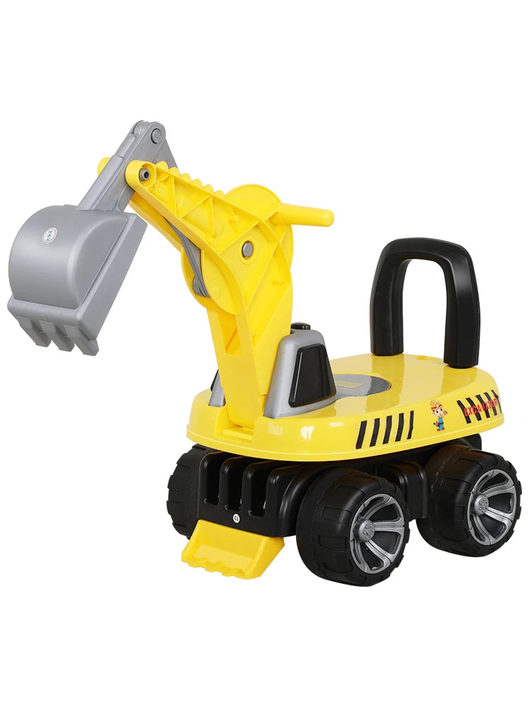 CHILDREN KIDS RODE ON EXCAVATOR CAR FOOT TO FLOOR RIDE ON SCOOTER  1188A