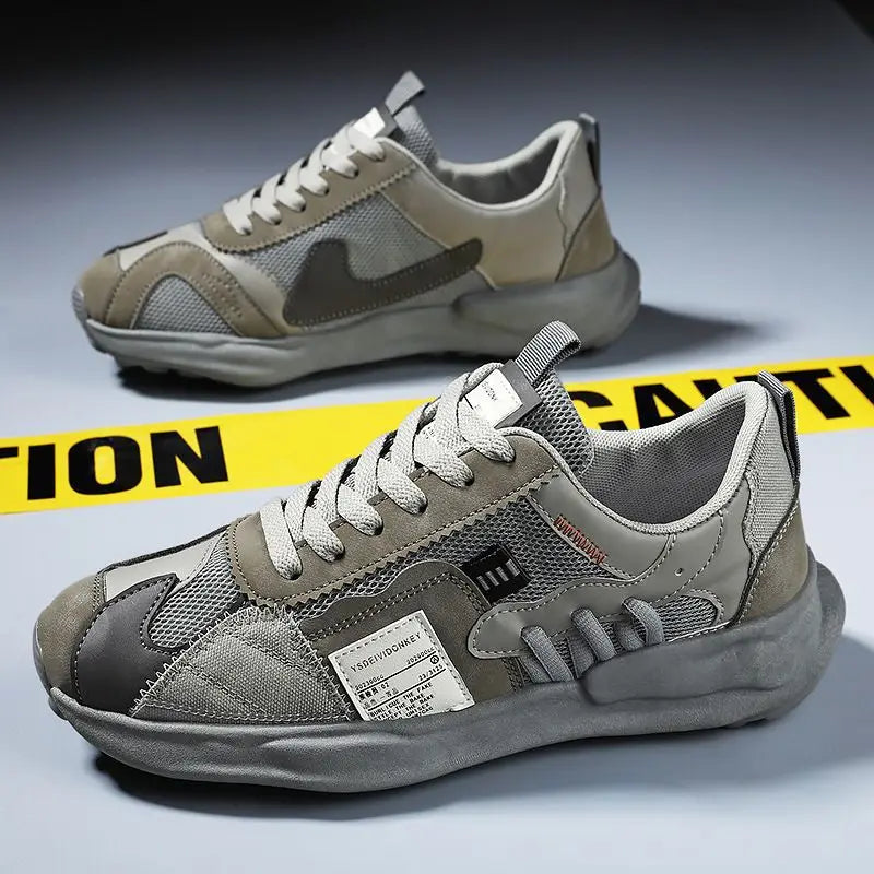 New Casual Shoes Mesh Breathable Sport Shoes Men Fashion Comfortable Casual Sports Platform Alice Sneakers Man