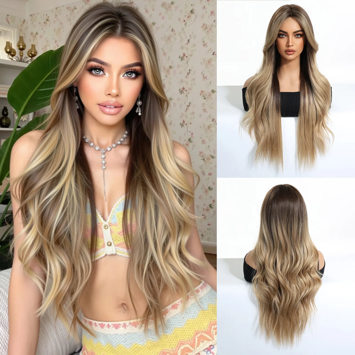 Customized Artificial Wigs, Beautiful Lace Edge Wigs, Fashionable Ladies' Wigs, Glue Free Wigs, Artificially Braided Hair,