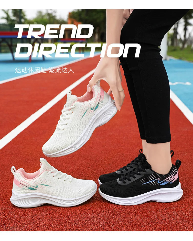 New Hot Sales Light Weight Breathable Sport Fashion Casual Sneakers Mesh Upper Insole for Comfortable Autumn Summer