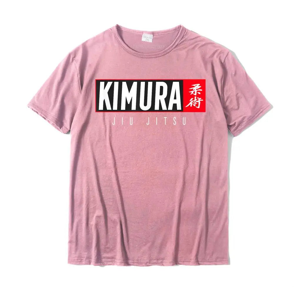 Kimura - Jiu Jitsu Shirt - BJJ - Brazilian Martial Arts Tshirts Graphic Design Cotton Men's Tops Tees Fashionable