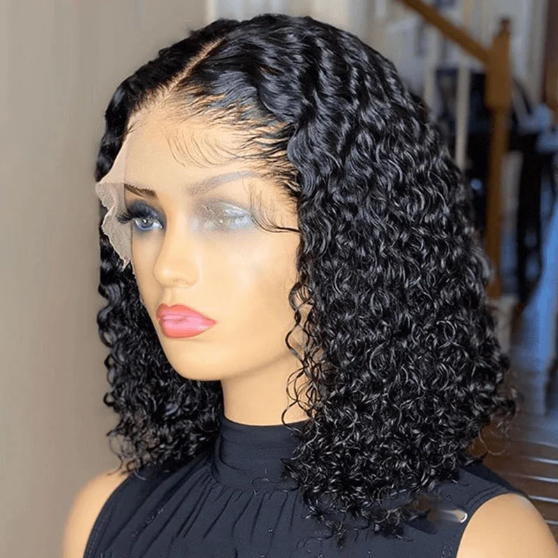 New Arrival Perruque bob Curly Wigs Human Hair Wholesale Brazilian Short Kinky Curly Bob Human Hair Curly Bob Wig