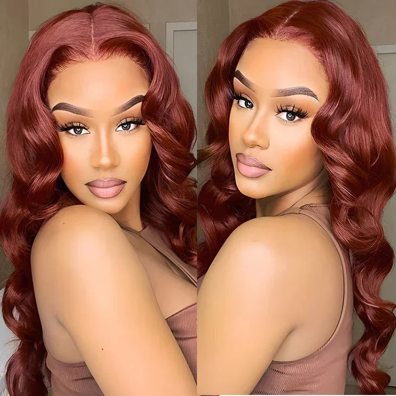 New Arrival Long Synthetic Bouncy Popular Wigs for Black Women 24 Inch Color 13*6 Wig Lace Front Loose Body Wave Wig