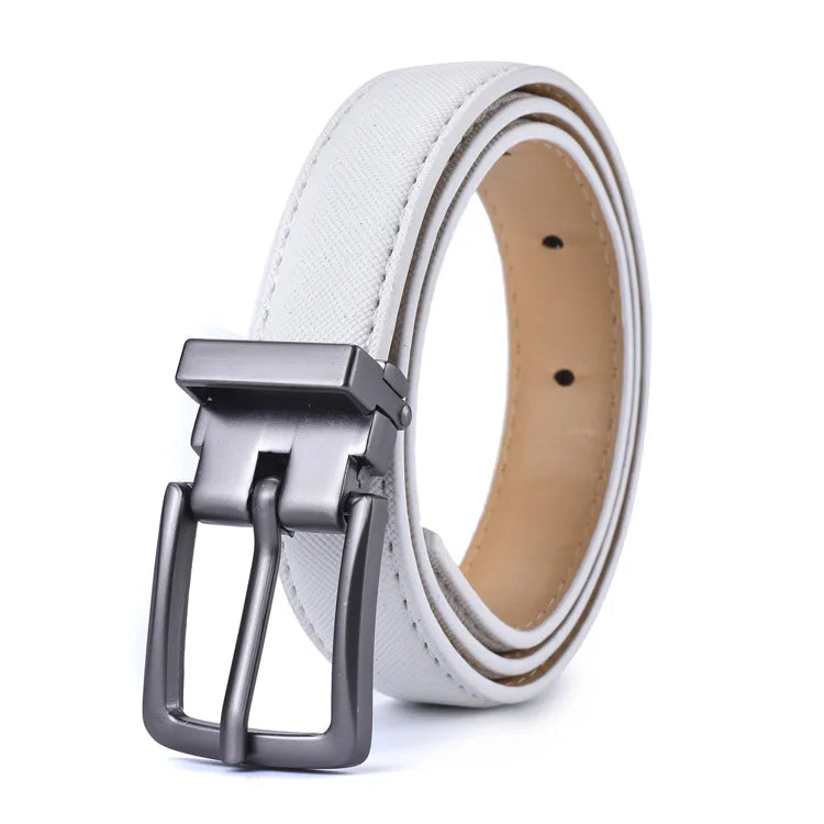 Fashion Children's Belts Boys Girls Luxury Designer Teenage Pin Buckle Belt High Quality Children Military Training Waist Belt