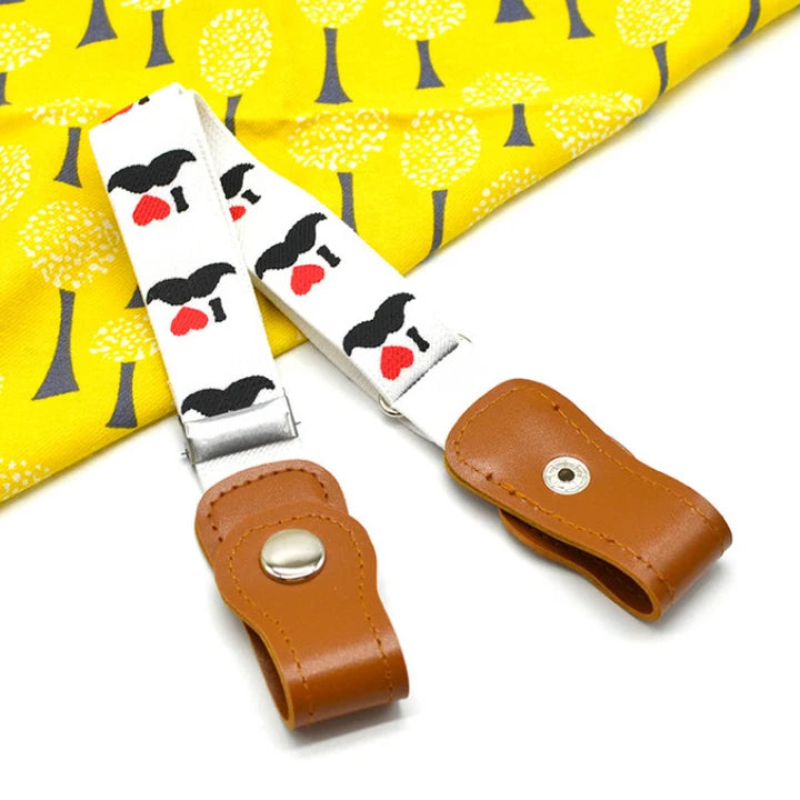 New Kids Buckle-Free Elastic Belt Waist No Buckle Stretch Belts Toddlers Adjustable Boys and Girl`s Belts for Jeans