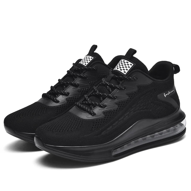 Wholesale Zapatos New Brand Big Size 48 Flying Woven Running Cushion Support Walking Shoes Breathable Custom Sneakers Shoes Men