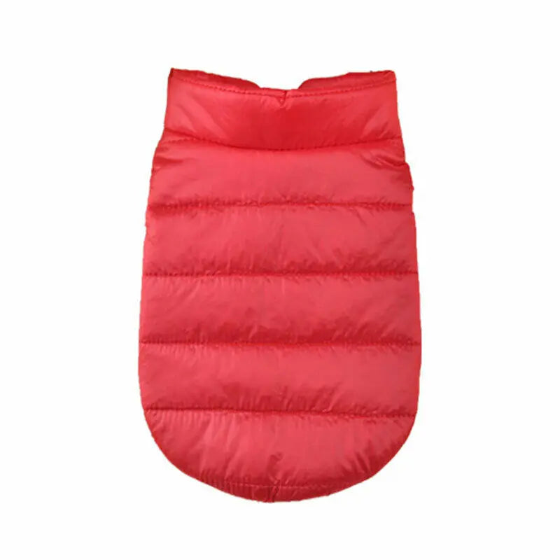 Pet Dog Padded Vest Jacket Warm Clothes Puppy Pet Clothes Winter Sleeveless Coat Clothing For Dogs Costume Vest Apparel
