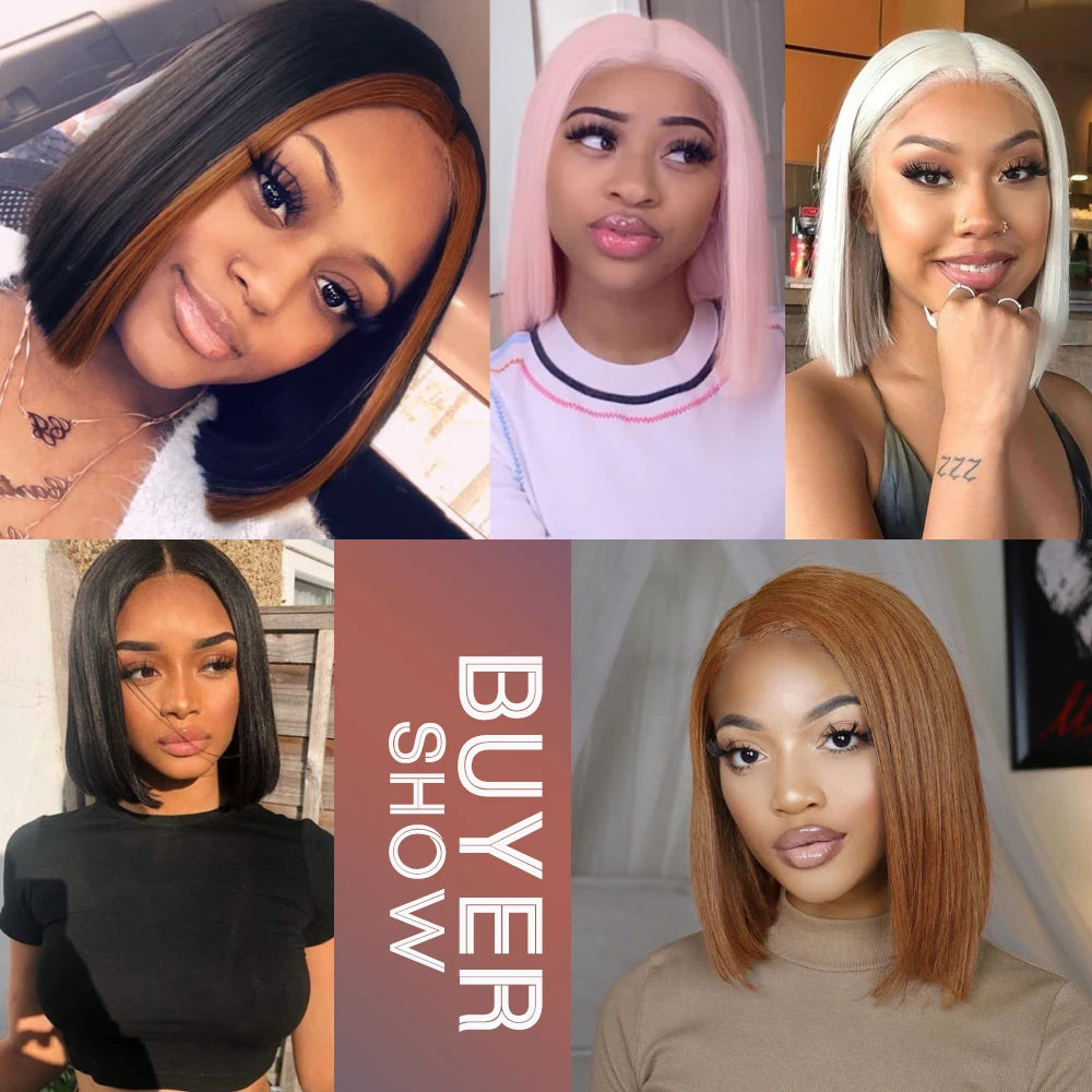 Hottest Sale 118# Futura BOB Short Straight machine made wigs Wholesale Synthetic Wigs for Women