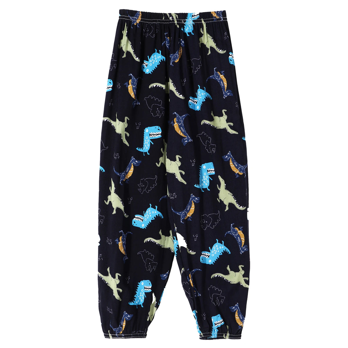 Kids Girls Boys Pants Summer Casual Dance Sports Harem Pants Cute Cartoon Printed Trousers 4 6 8 10 12 Years Children Clothing