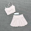 New Women 2 Pieces Yoga Set Bralette Gym Sports Tracksuit Bra Fitness Shorts