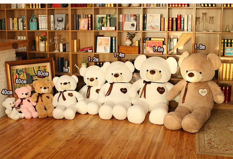 Genuine Customized Hoodies Bear Plush Toy Ribbon Teddy Bear Doll Cuddle Bear Dolls Girl Gift Shop Wholesale