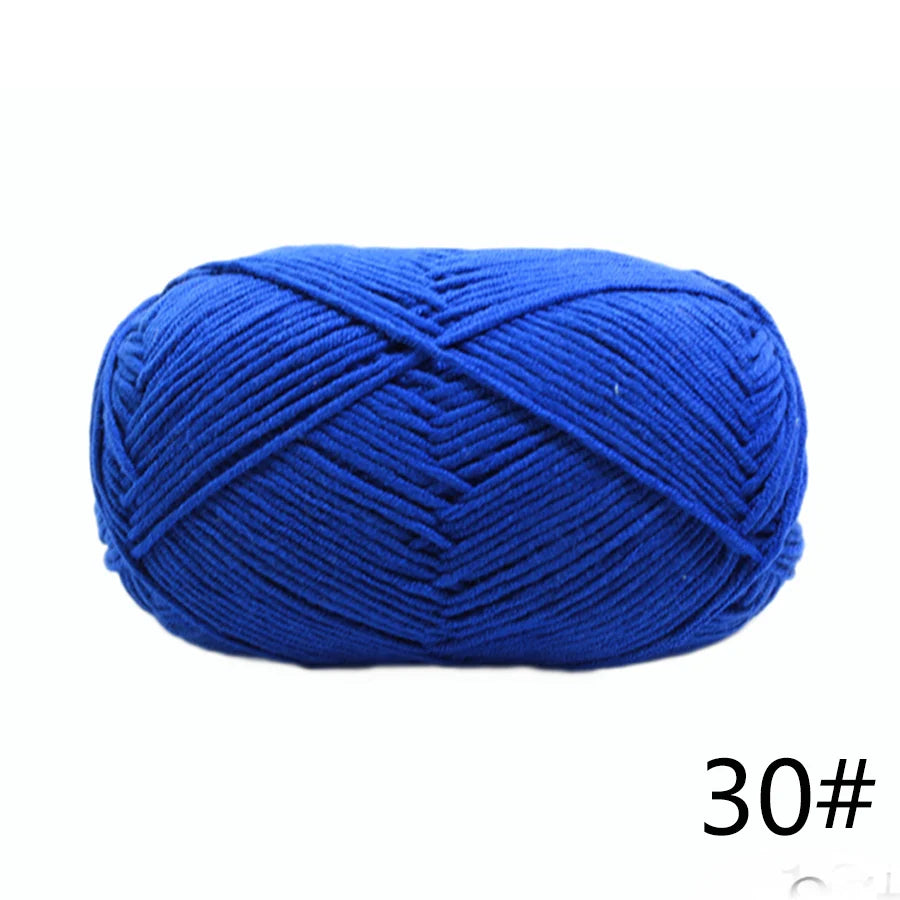 Factory Directly Supply 5ply Crochet Yarn Milk Cotton Acrylic Yarn for Baby Knitting Sweater Yarn