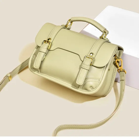 2023 New Niche Lychee Pattern Handbag Summer Simple Small Square Bag High-End and Versatile Crossbody Bag for Women