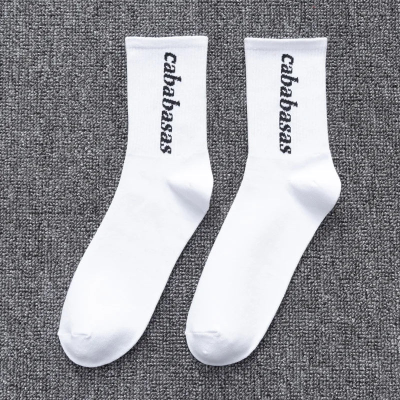 Men's Cotton Socks Large Big Plus Size 45 46 48 Business Short Socks White Classic Sox Hip Hop Meias Calcetines Hombre Male Soks