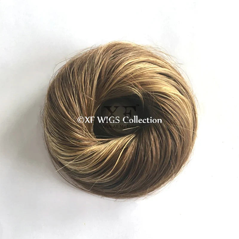 Large in Stock Fast Shipping 100% Human Remy Hair Scrunchies for Women