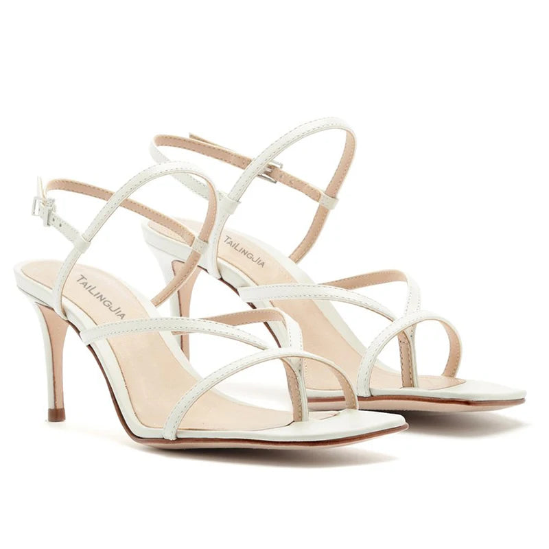 Sample Style Flip Flops High Heeled Shoes Stiletto Heel Summer Sandals Women